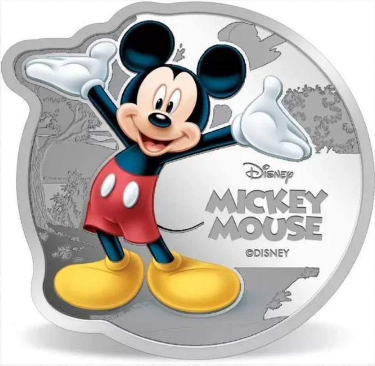 2022年インド　MMTC-PAMP ディズニーミッキーマウス カラー銀メダル