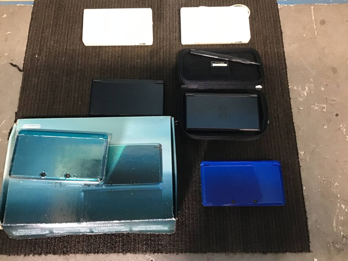 新作 ★岐阜発 △Nintendo/DS Lite×4台/3DS×2台/6台セット△USG-001△CTR-001/ニンテンドー/ゲーム/動作未確認/ジャンク品 R6.5/26★ ニンテンドー3DS本体