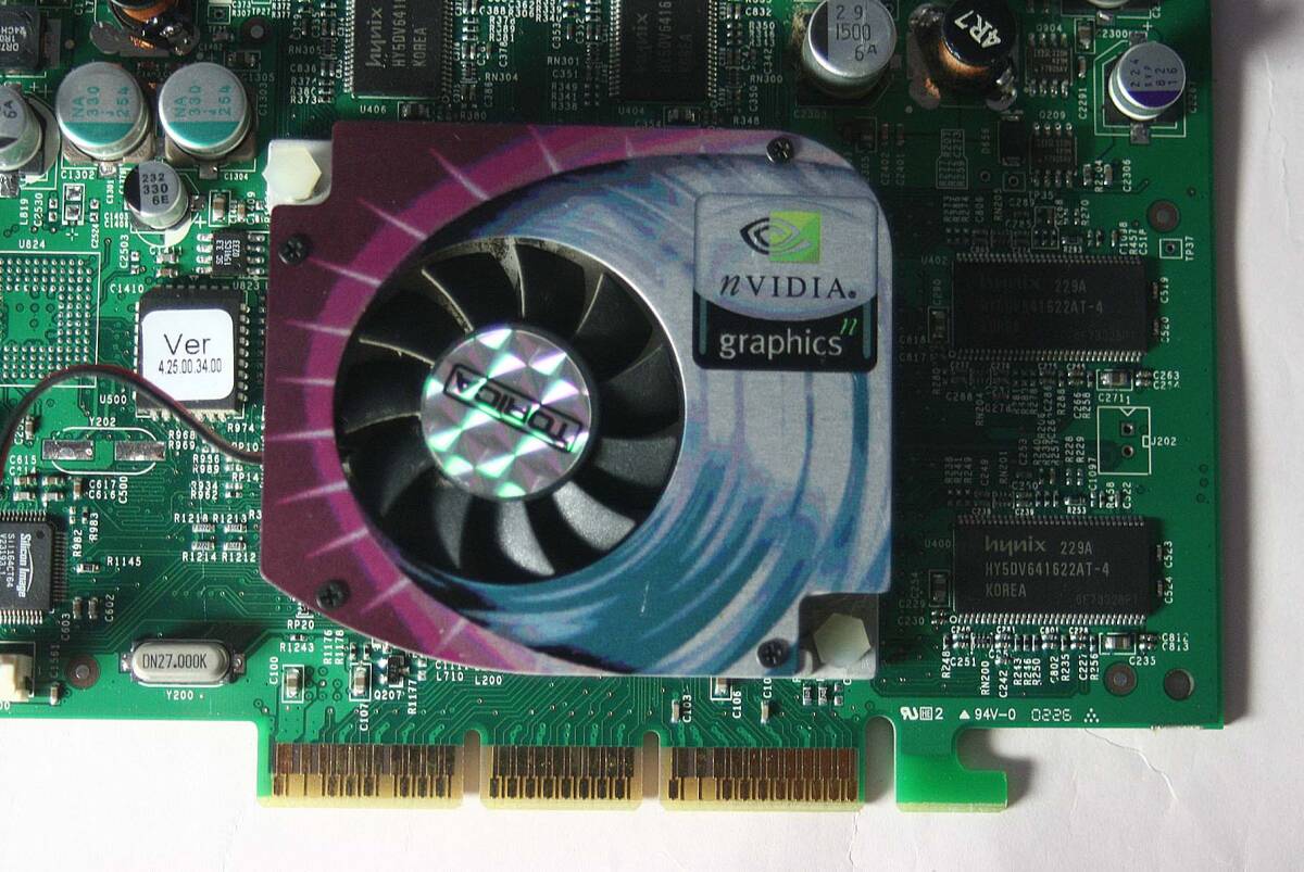 ☆TORICA ｎVIDIA geFORCE4 Ti4200 64MB AGP4x/2x対応の画像2