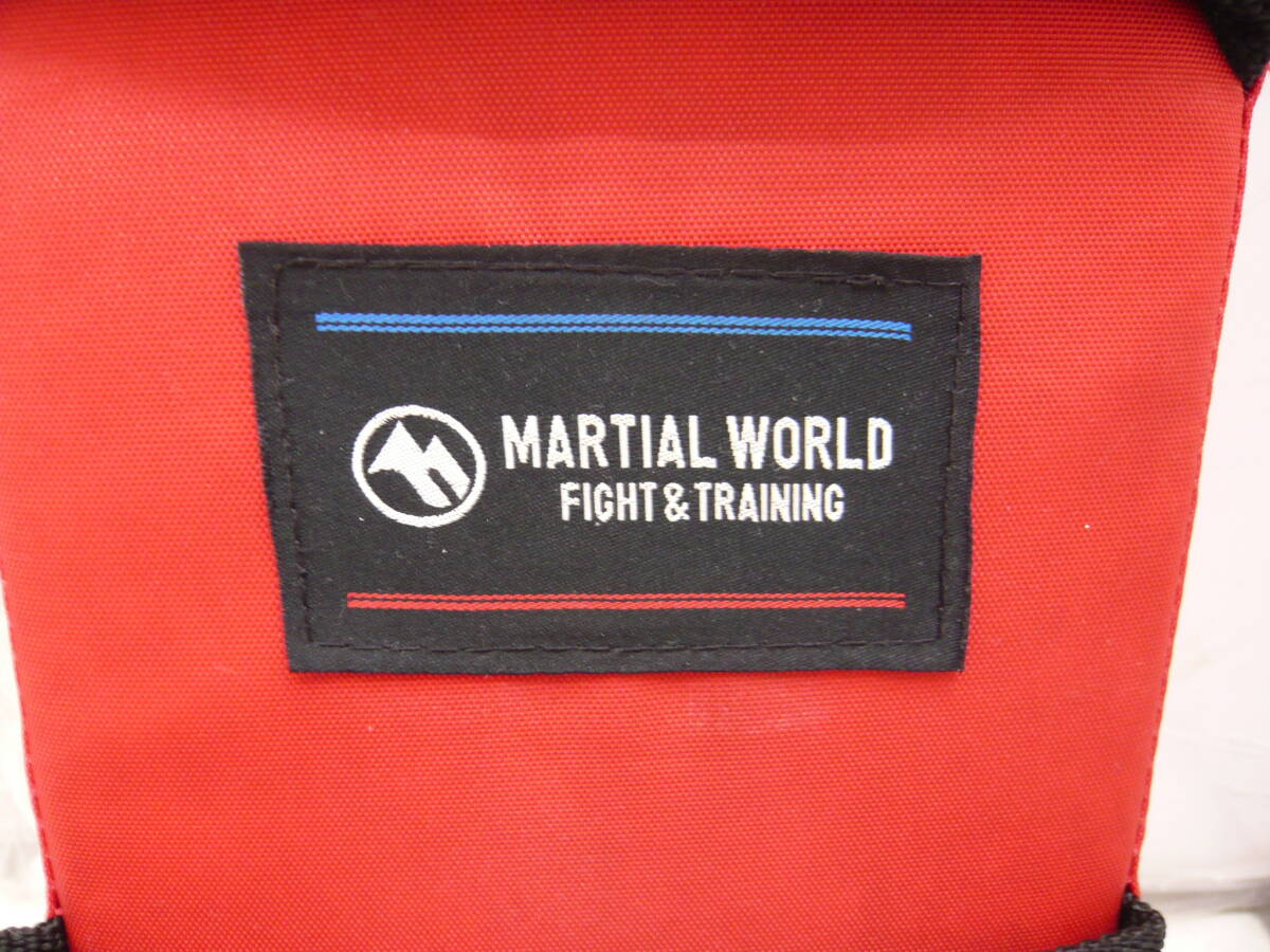 * Marshall world MARTIAL WORLD лапы боевые искусства тренировка FIGHT & TRAINING красный тренировка тренировка *