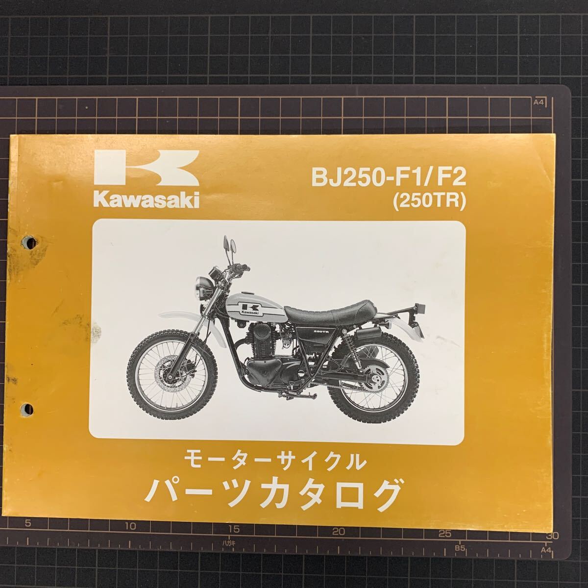■送料無料■ パーツカタログ カワサキ KAWASAKI BJ250 F1　F2 250TR 川崎 ■ ◇_画像1