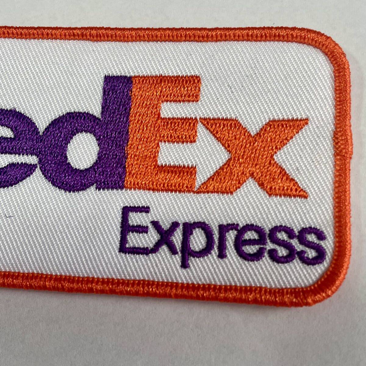 FedEx ワッペン フェデックス アイロンワッペン アイロン 刺繍ワッペン