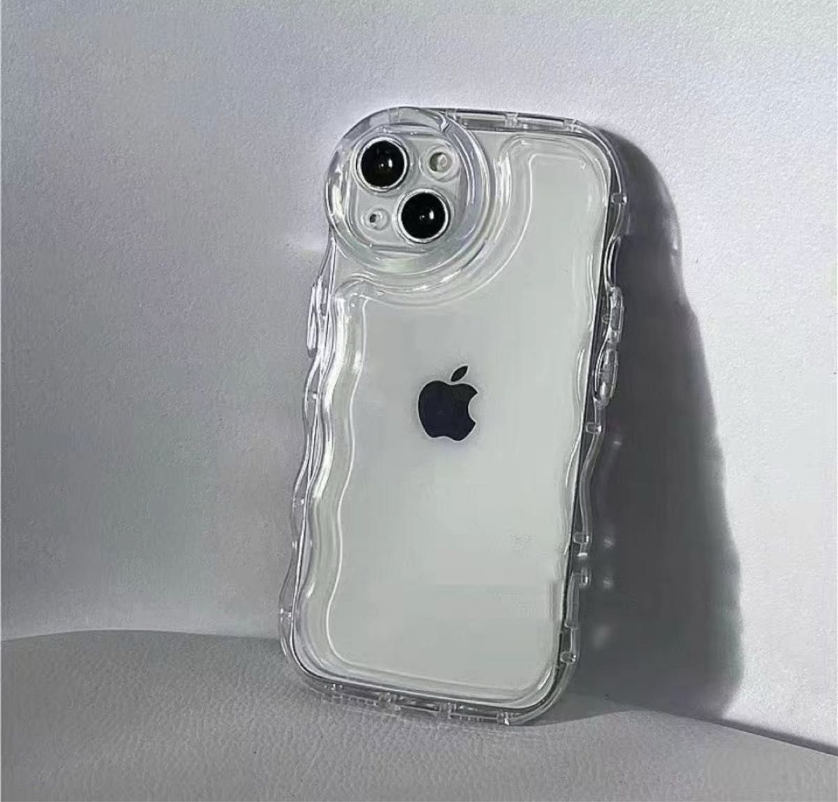 iPhone15Pro クリアケース アクスタiPhoneケース ぷくぷく