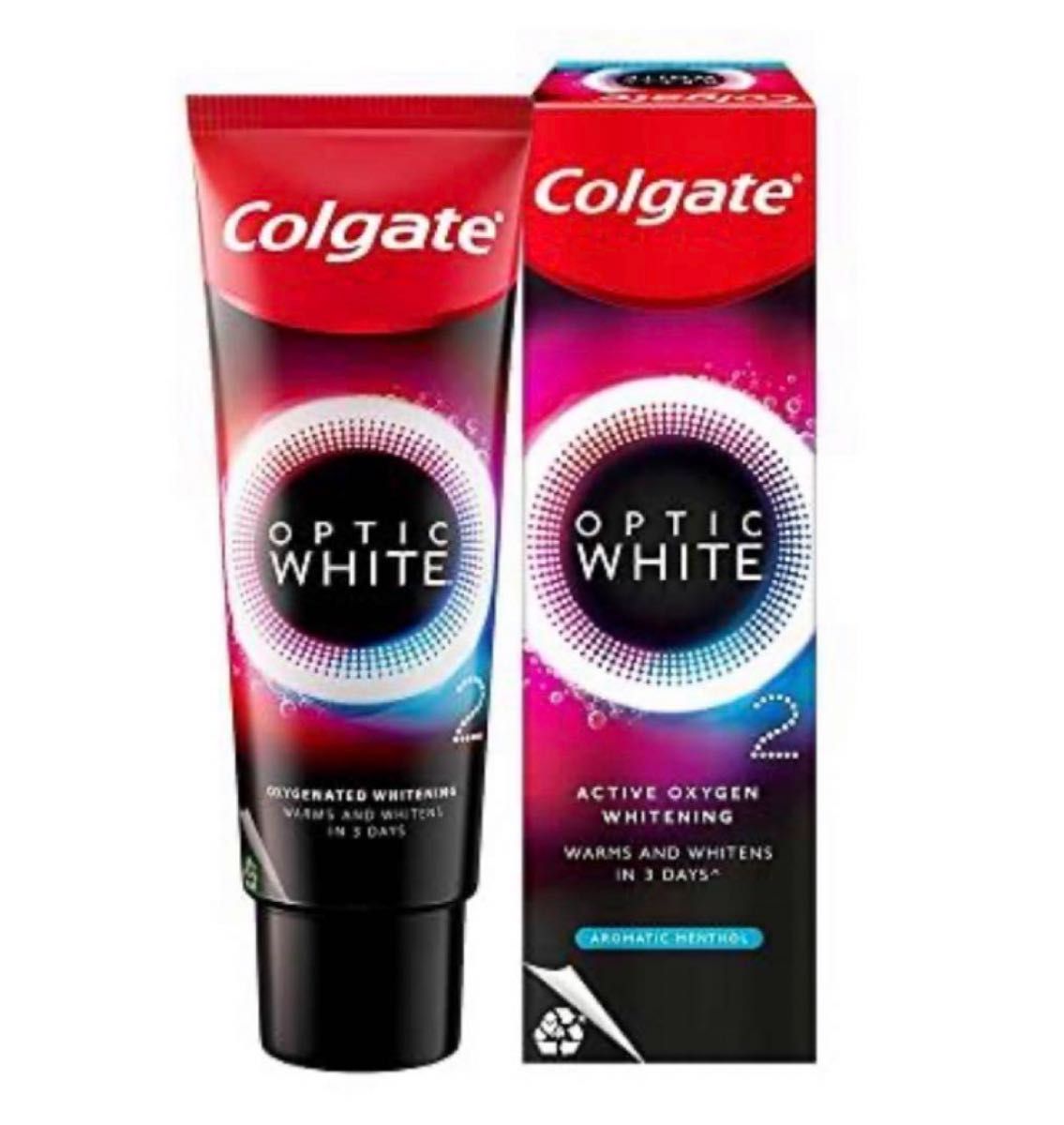 再入荷！最新版Colgateコルゲート オプティック ホワイト02　85g 1本 コルゲート歯磨き粉