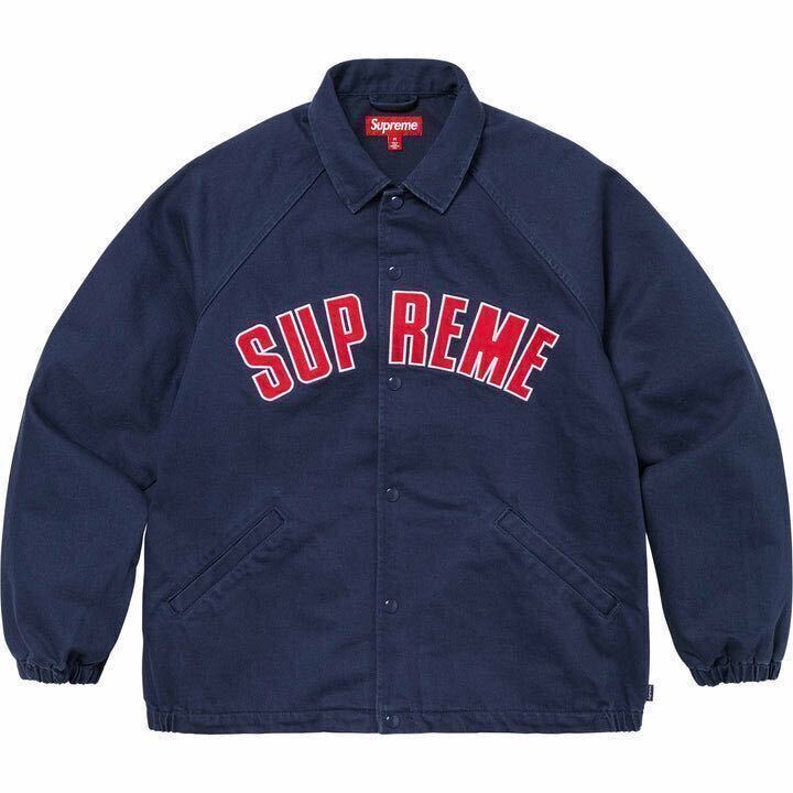 【M/送料無料】24SS Supreme ARC Denim Coaches Jacket Navy Medium ネイビー_画像1