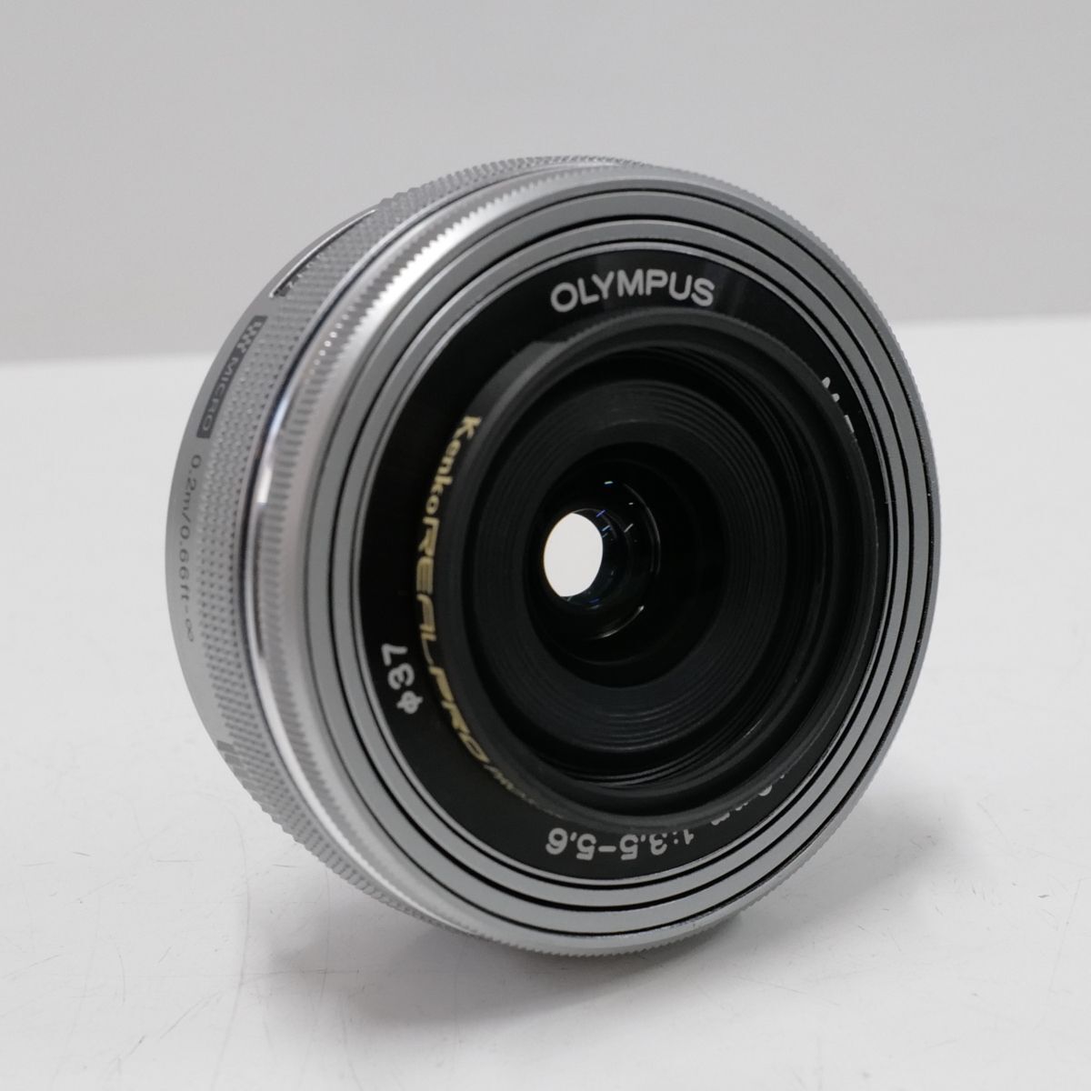 M.ZUIKO DIGITAL ED 14-42mm F3.5-5.6 EZ OLYMPUS 交換レンズ USED美品 標準パンケーキズーム マイクロフォーサーズ カメラ 完動品 CE4045_画像5