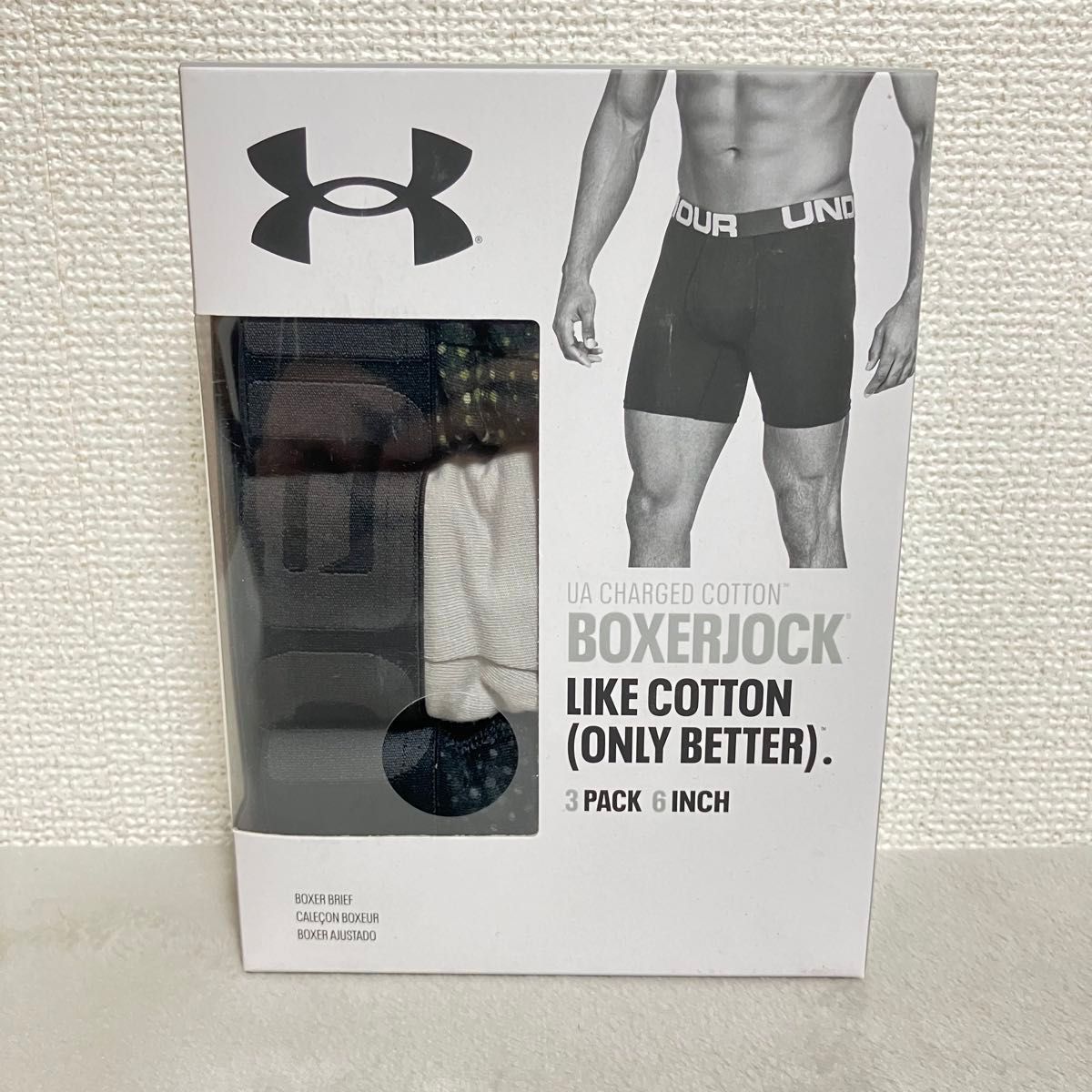 アンダーアーマー ボクサーパンツ 3枚セット Lサイズ UNDERARMOUR