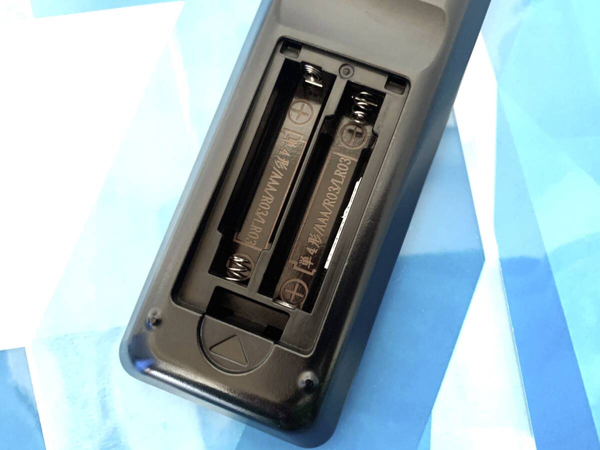 即決1,000円/保証/送料無料/53個目/美品/SHARP/シャープアクオス テレビリモコン GB278SB GB228SA GB374SB 美品 電池カバー無し 送料無料_電池ホルダー内も綺麗です。