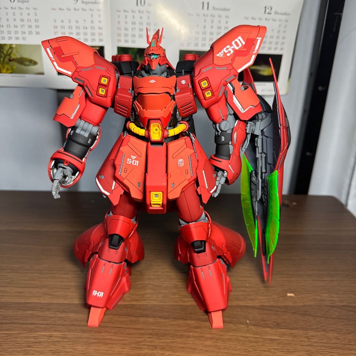 ☆完成品☆MG サザビー ver.ka 塗装 改修 ガンプラ 逆襲のシャア ☆完成品☆MG サザビー ver.ka 塗装 改修 ガンプラ 逆襲のシャア