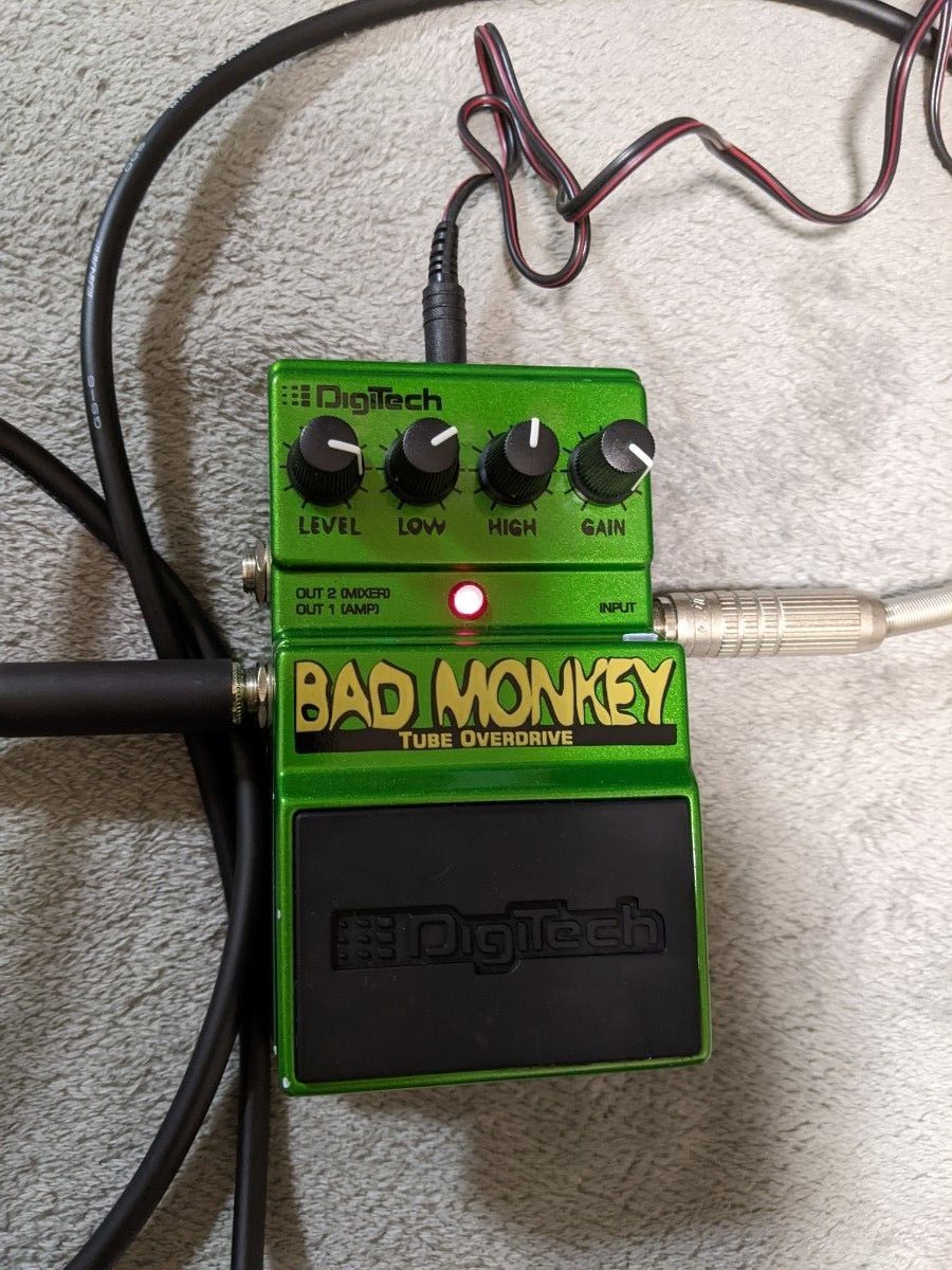 DigiTech BAD Monkey オーバードライブ　ギター　エフェクター　 BOSS　 ディストーション　