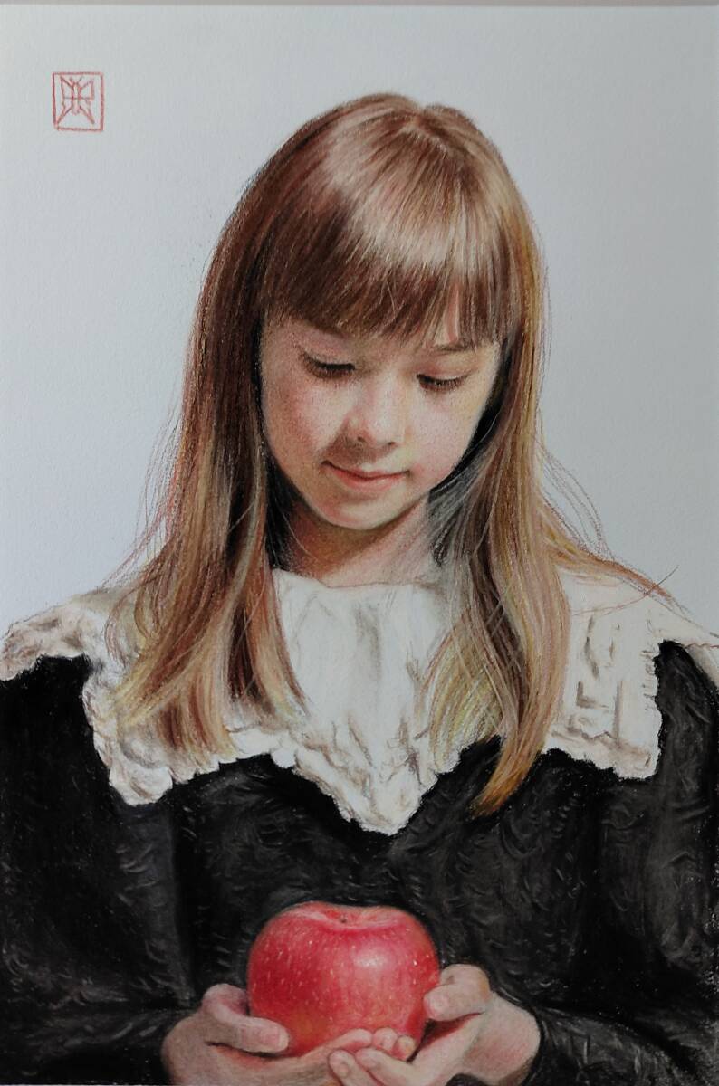  Fukuda ..( new work ) *[Ulya] pastel work No.22*Art Renewal Center( American ). member Associate Living Master approval 