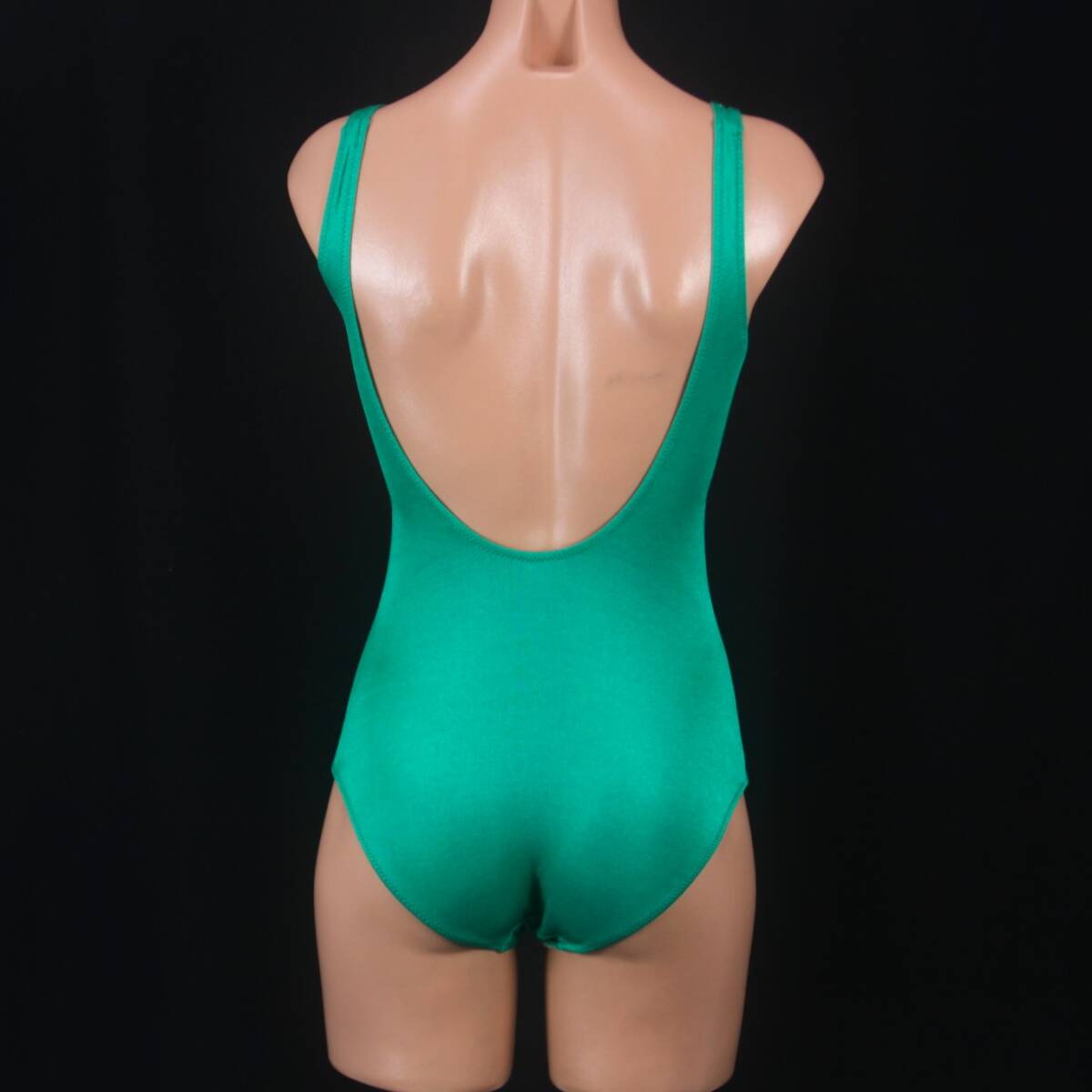 U9116* retro купальный костюм One-piece женский 9M сделано в Японии акрил материалы симпатичный зеленый зеленый плавание плавание плавание Pooh рубин chi море 
