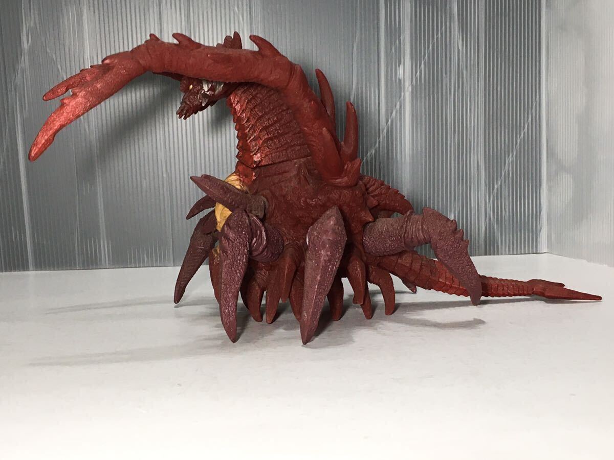 古い ソフビ (検索 デストロイア集合体 ゴジラ怪獣 デストロイア 完全生命体 人形 フィギュア BANDAI バンダイ 1995年/当時物 _画像5