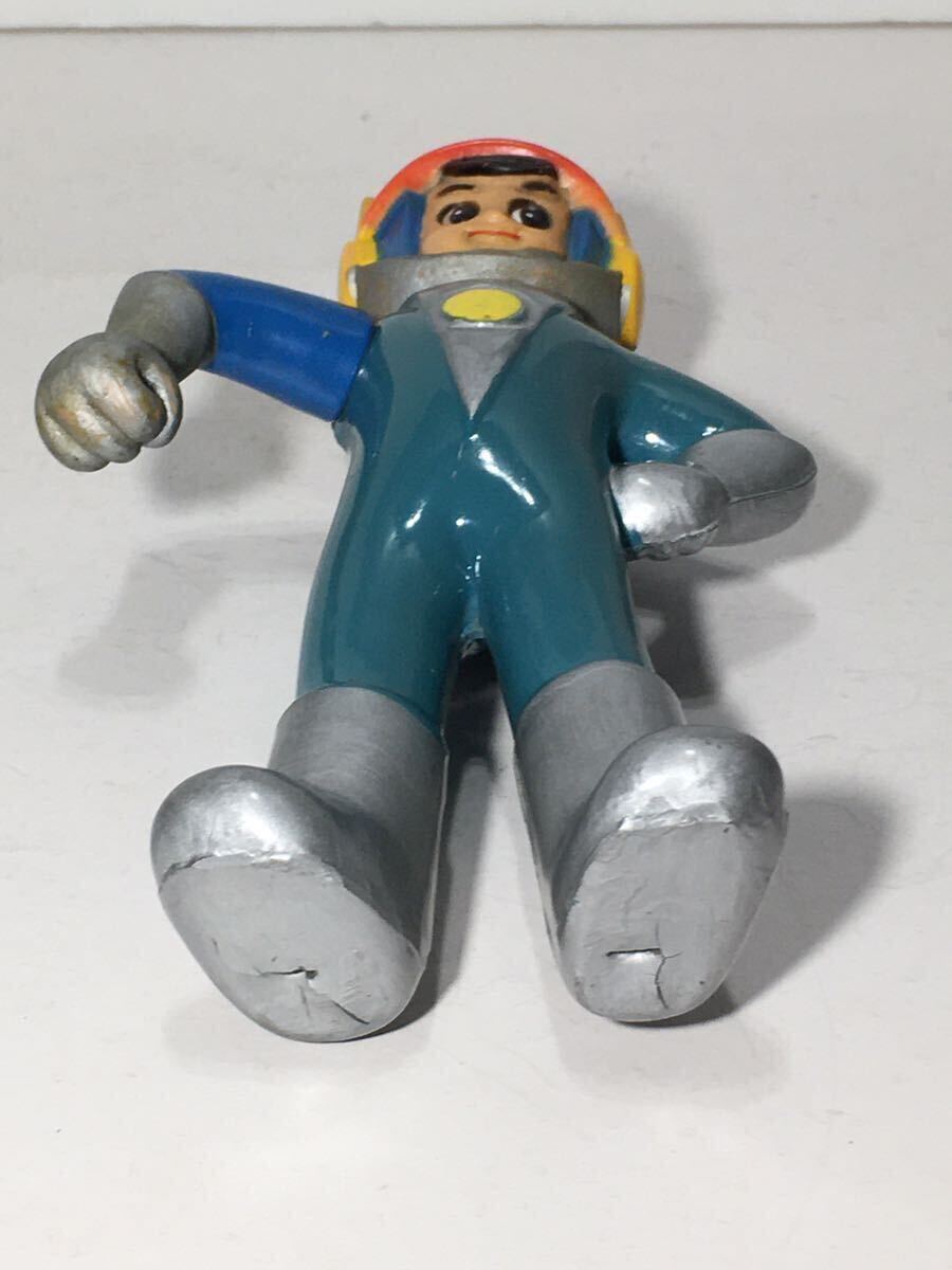  old sofvi approximately 15.5cm details unknown ( search light speed ESP? TOSHIBA/ Toshiba mascot character? doll figure Showa Retro rare article?