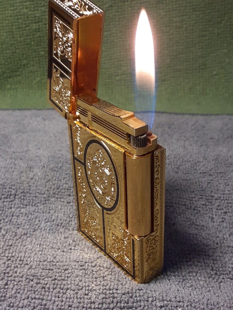 Chapado en Laton ガスライターゴールドコンビ新品 Chapado en Laton ガスライターゴールドコンビ新品