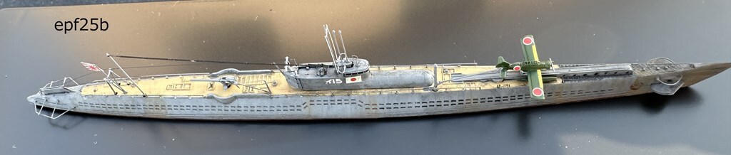 日本海軍　潜水艦　伊-15　1/700　精密完成品_画像2