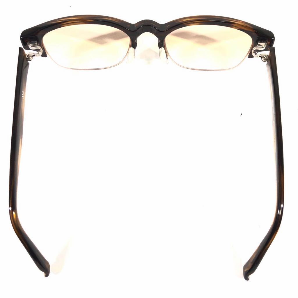 【フォーナインズ】本物 999.9 眼鏡 NPN-922 ブラウン色系 度入り サングラス メガネ めがね メンズ レディース 日本製 ケース付 送料520円_画像6
