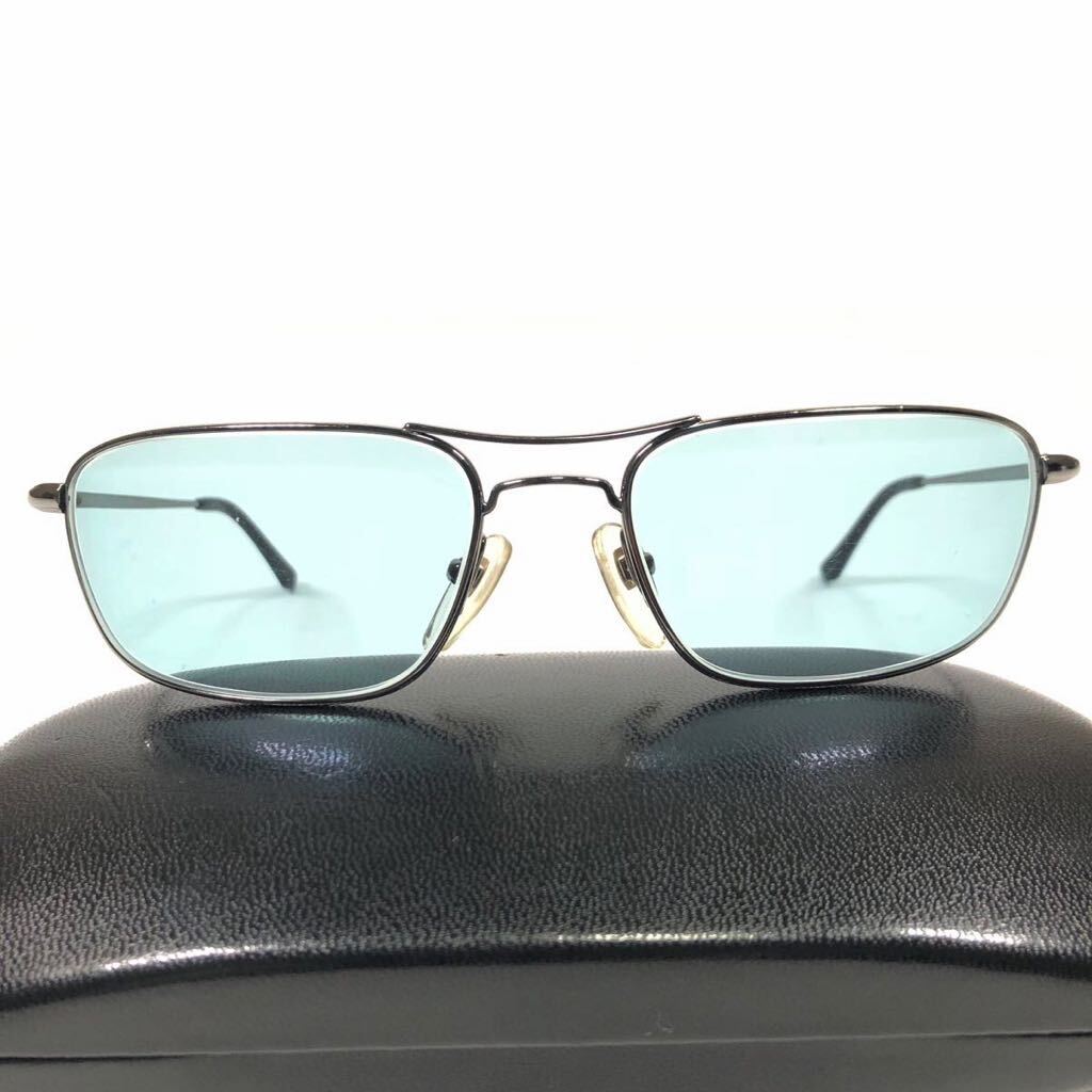 【レイバン】本物 Ray-Ban サングラス ORBS チタン TITANIUM シルバー色系×グレー RB8018 度入り メンズ レディース イタリア製 送料520円_画像3