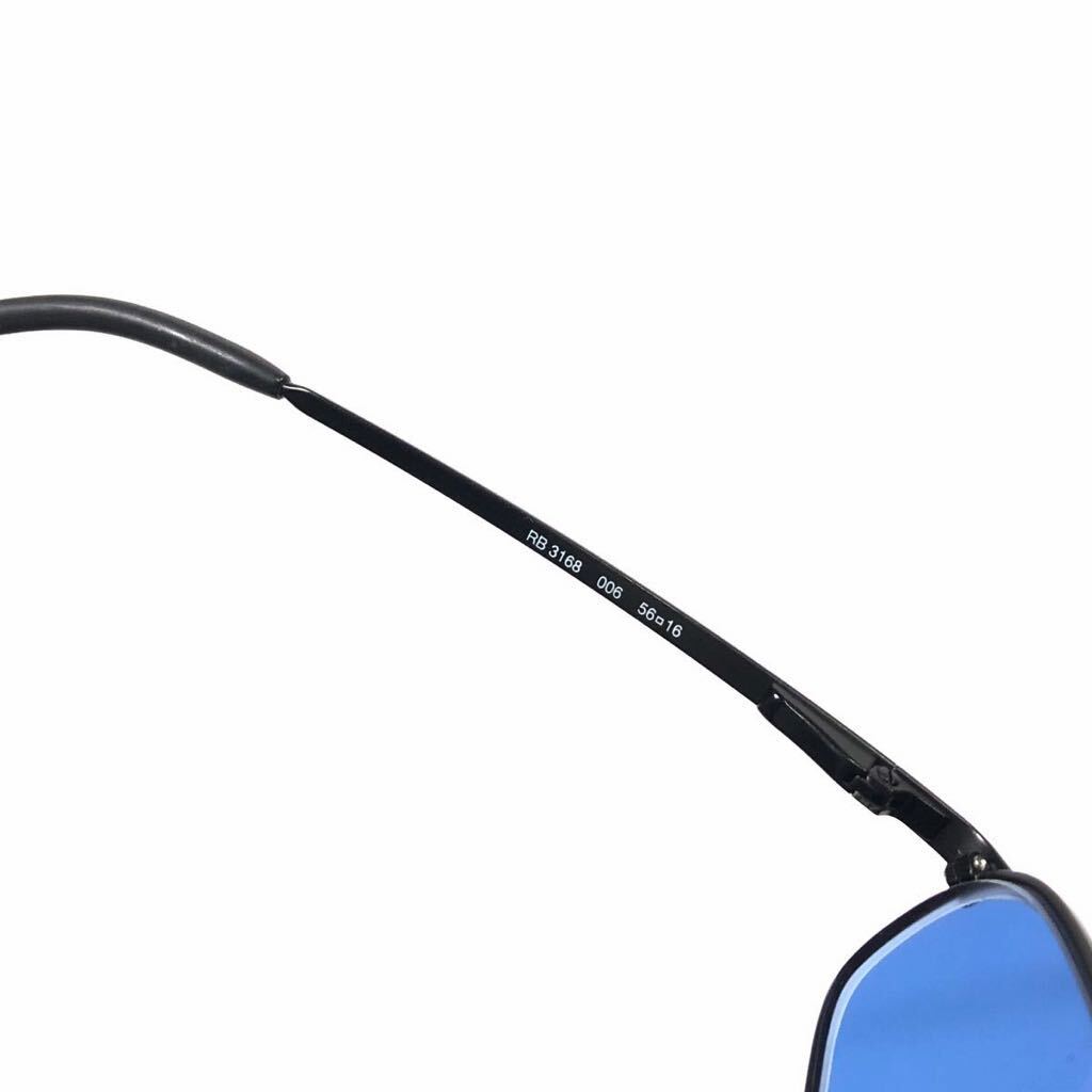 【レイバン】本物 Ray-Ban サングラス ロゴテンプル RB 3168 度入り 眼鏡 メガネ めがね メンズ レディース イタリア製 送料520円_画像9
