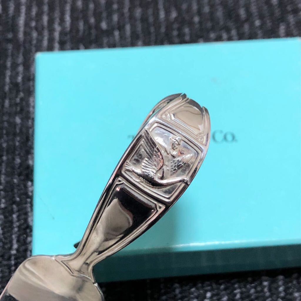 【ティファニー】本物 TIFFANY&Co. ベビーフォーク スターリングシルバー 食器 フォーク シルバー色系 送料370円_画像7