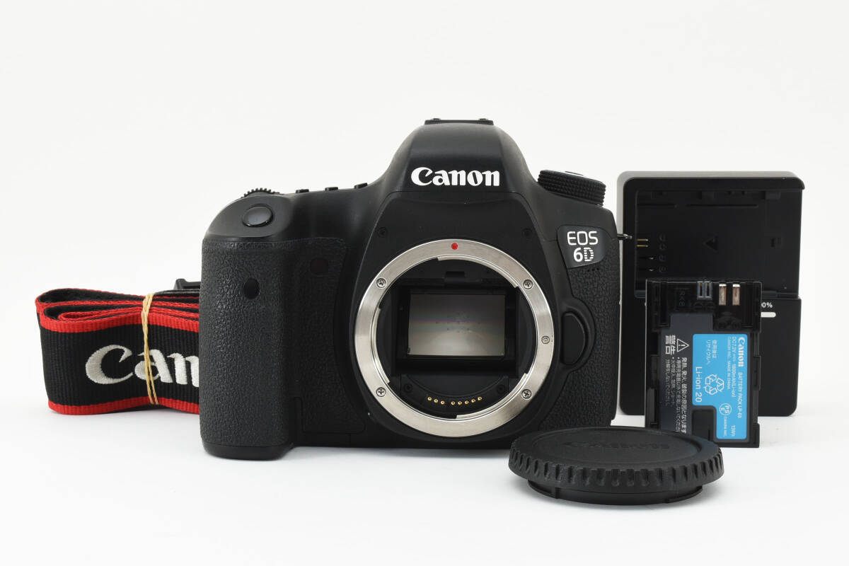 【良品】 Canon キャノン EOS 6D デジタル一眼レフカメラ ボディ 動作確認済み #1593の画像1