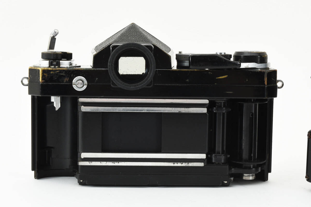 【希少レア】 Nikon ニコン New F アイレベル F36 モータードライブ ブラック ボディ 【現状品】 #1594_画像8