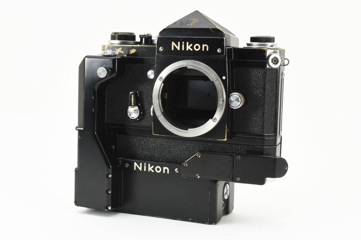 【希少レア】 Nikon ニコン New F アイレベル F36 モータードライブ ブラック ボディ 【現状品】 #1594_画像2