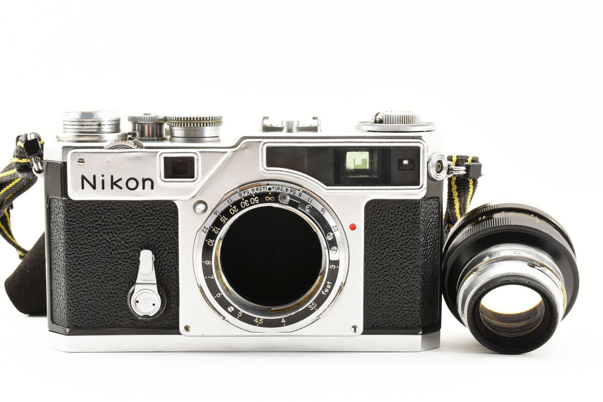Nikon ニコン SP レンジファインダー 620万台 フィルムカメラ NIKKOR-S 50mm F1.4 #1611_画像10