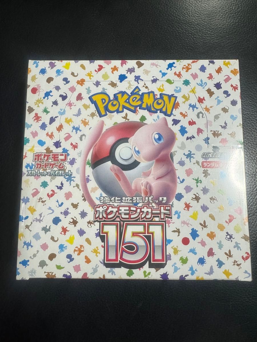 151  1BOX シュリンク付き　新品未開封 ポケモンカード