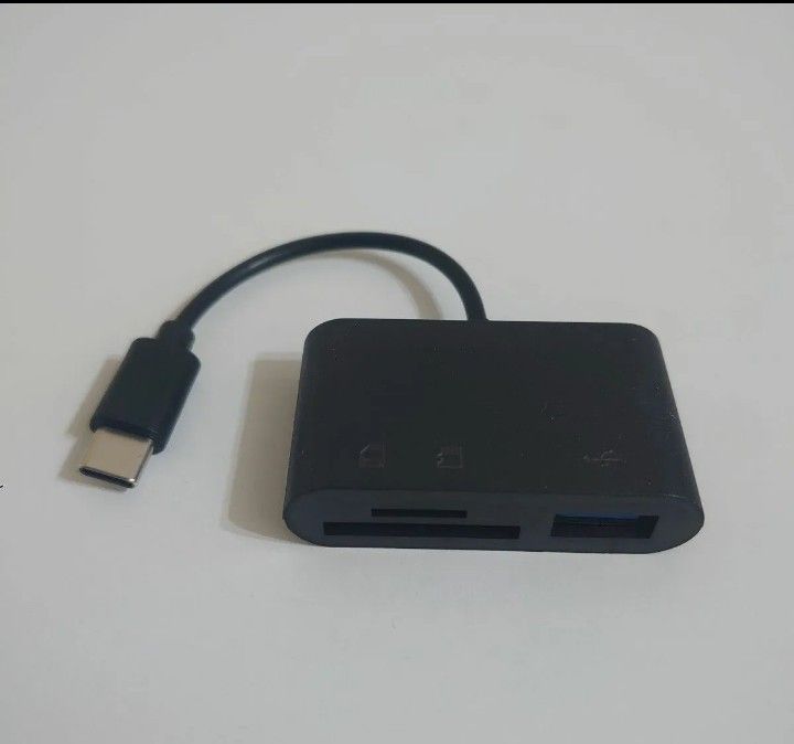 タイプC 3in1 SD カードリーダー USBポート
