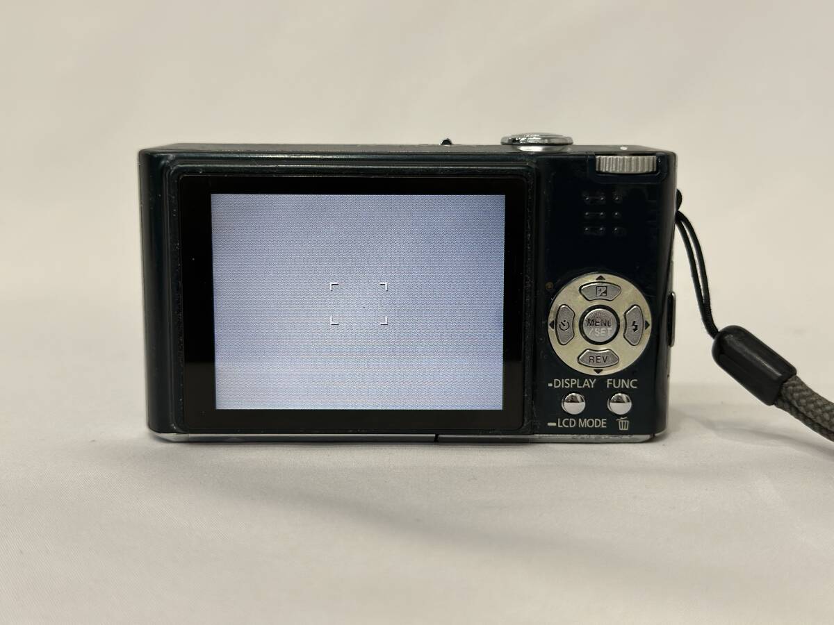 【動作品】LUMIX DMC-FX33　デジタルカメラ　Panasonic 　パナソニック　ルミックス　デジカメ　ダークグリーン　_画像3