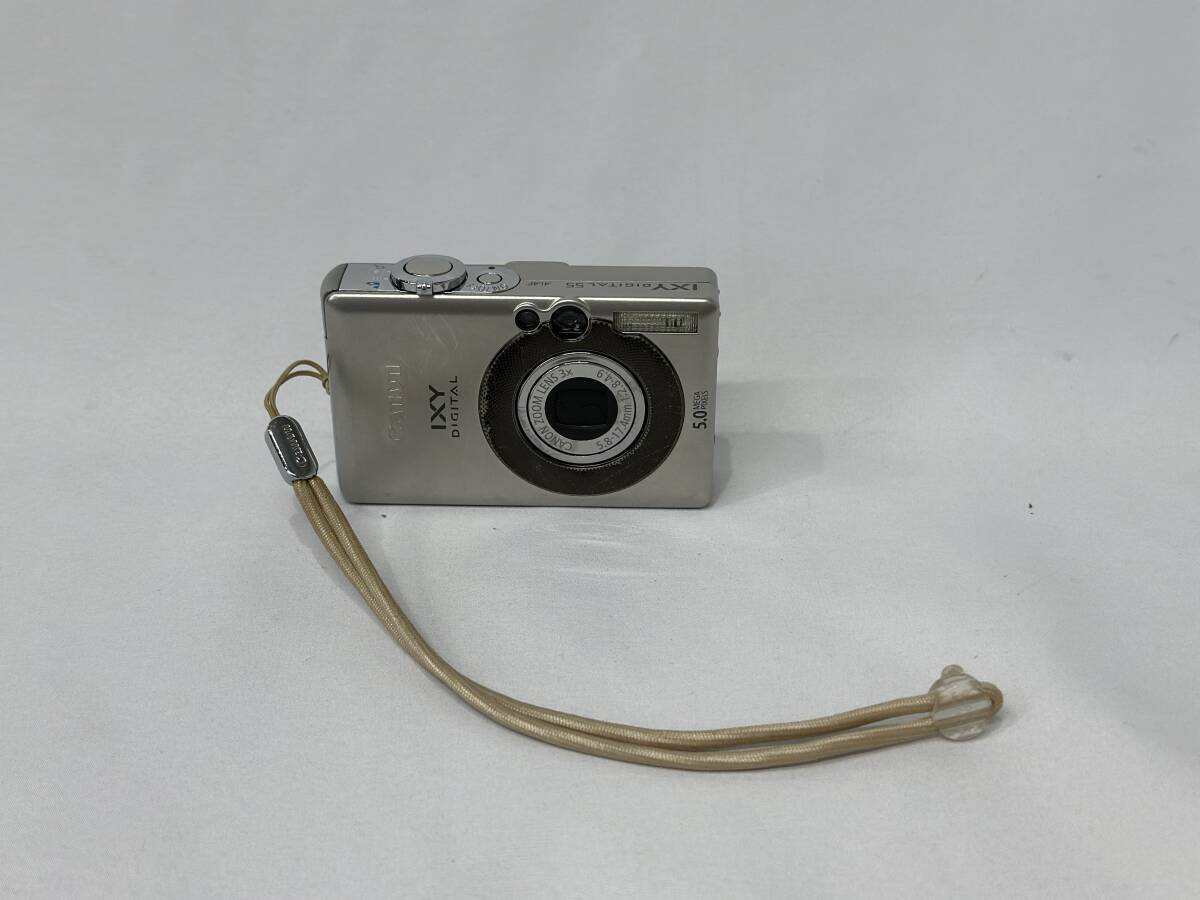 【ジャンク扱い】IXY　DIGITAL 55　コンパクト　デジタルカメラ　キャノン　Canon　AiAF デジカメ　動作未確認　ジャンク　キヤノン　_画像9