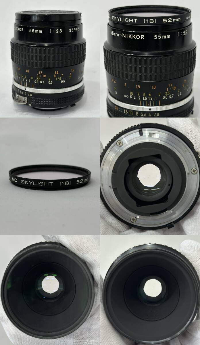 【ジャンク扱い】ニコン Nikon FE2 フィルムカメラ　セット　Micro-NIKKOR 55mm 1:2.8 Tele Converter　モータードライブ　SPEEDLIGHT_画像3