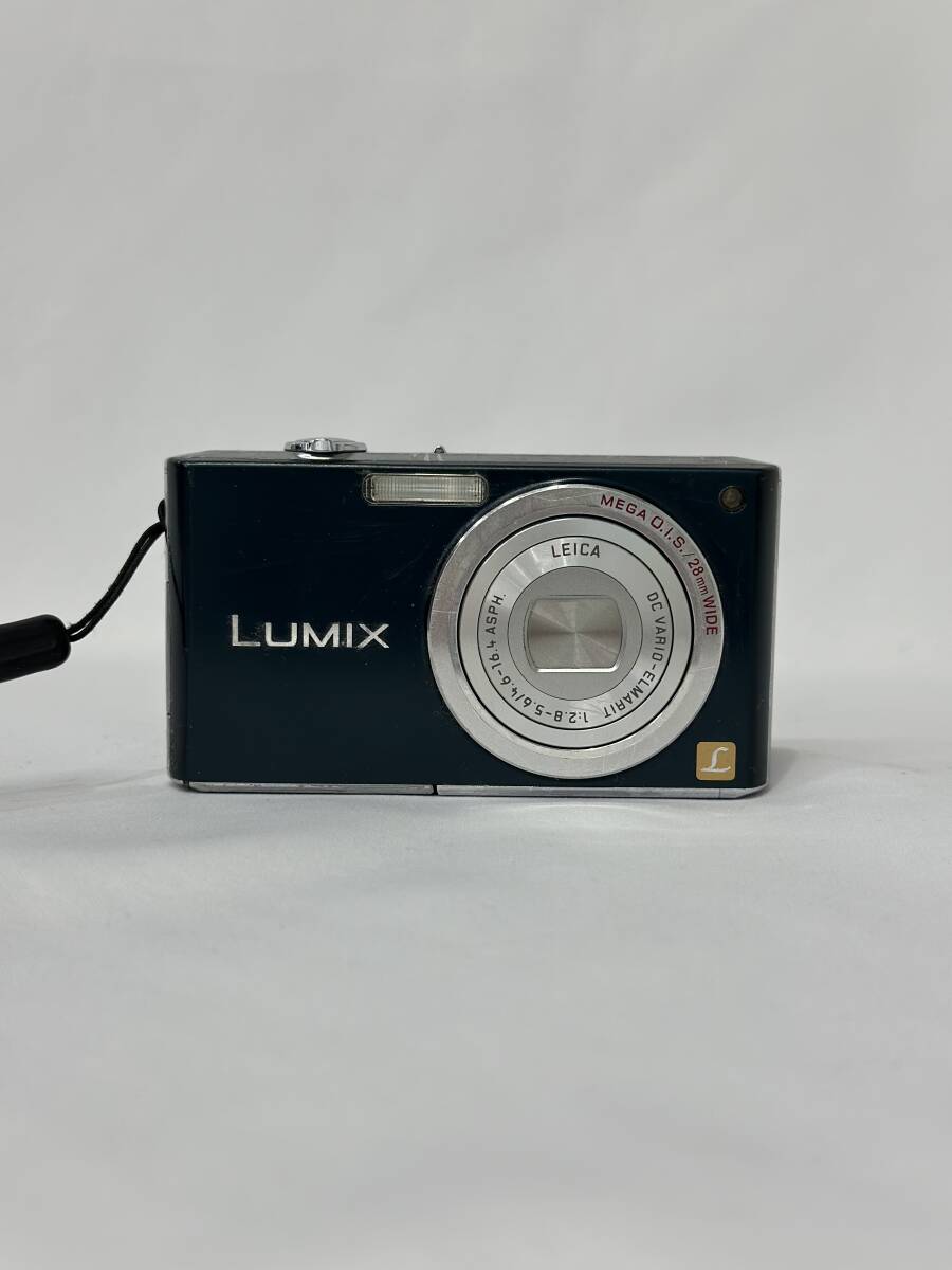 【動作品】LUMIX DMC-FX33　デジタルカメラ　Panasonic 　パナソニック　ルミックス　デジカメ　ダークグリーン　_画像2