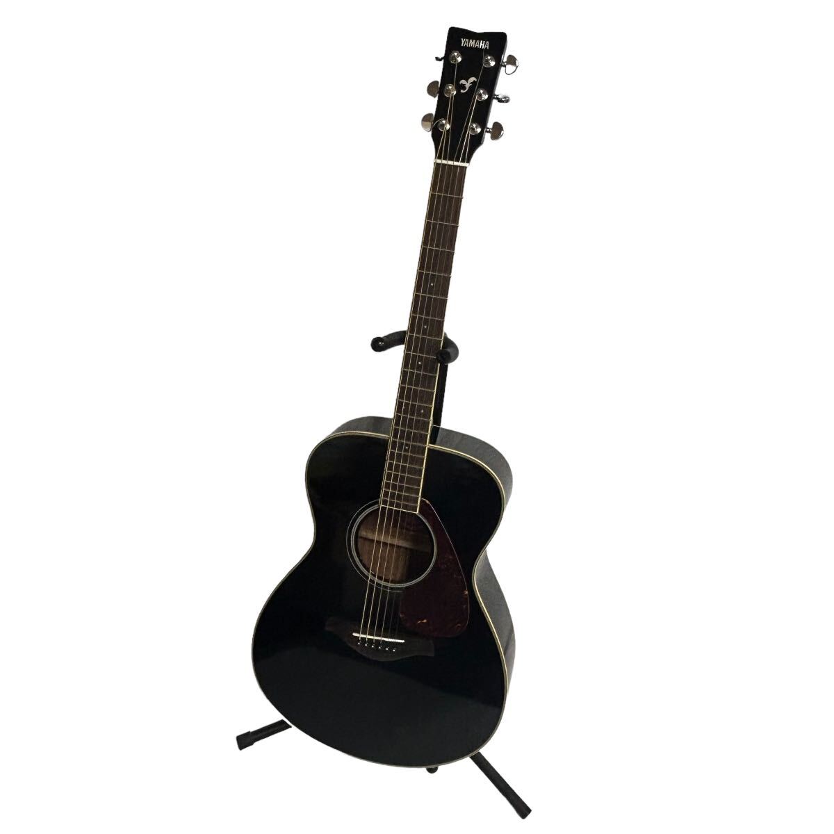 YAMAHA アコースティックギター FS720S BL ヤマハ アコギ 弦楽器 楽器 フォークギター OPM150573 ブラックの画像1