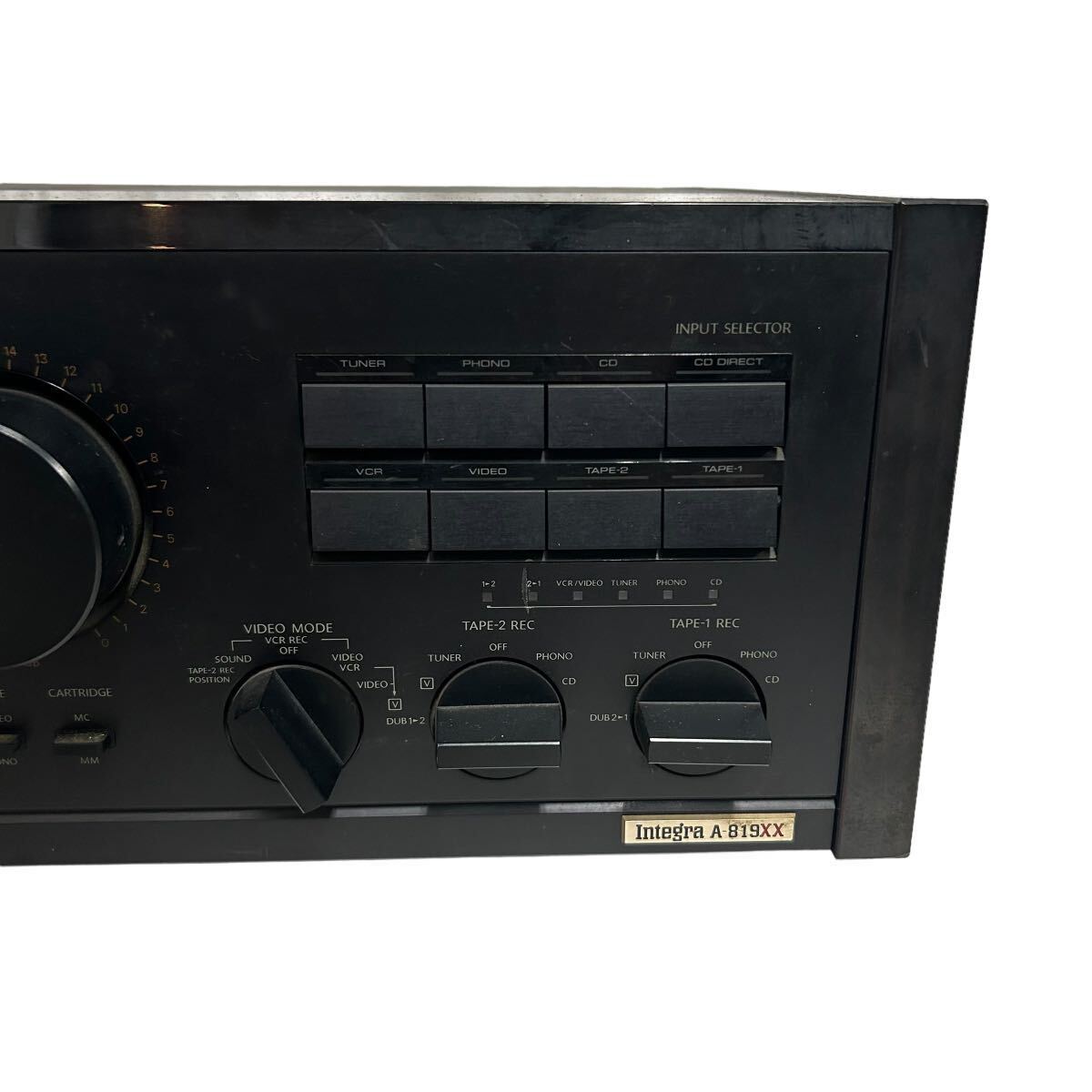 ONKYO pre-main amplifier A-819XX Integra Onkyo audio equipment sound equipment black 