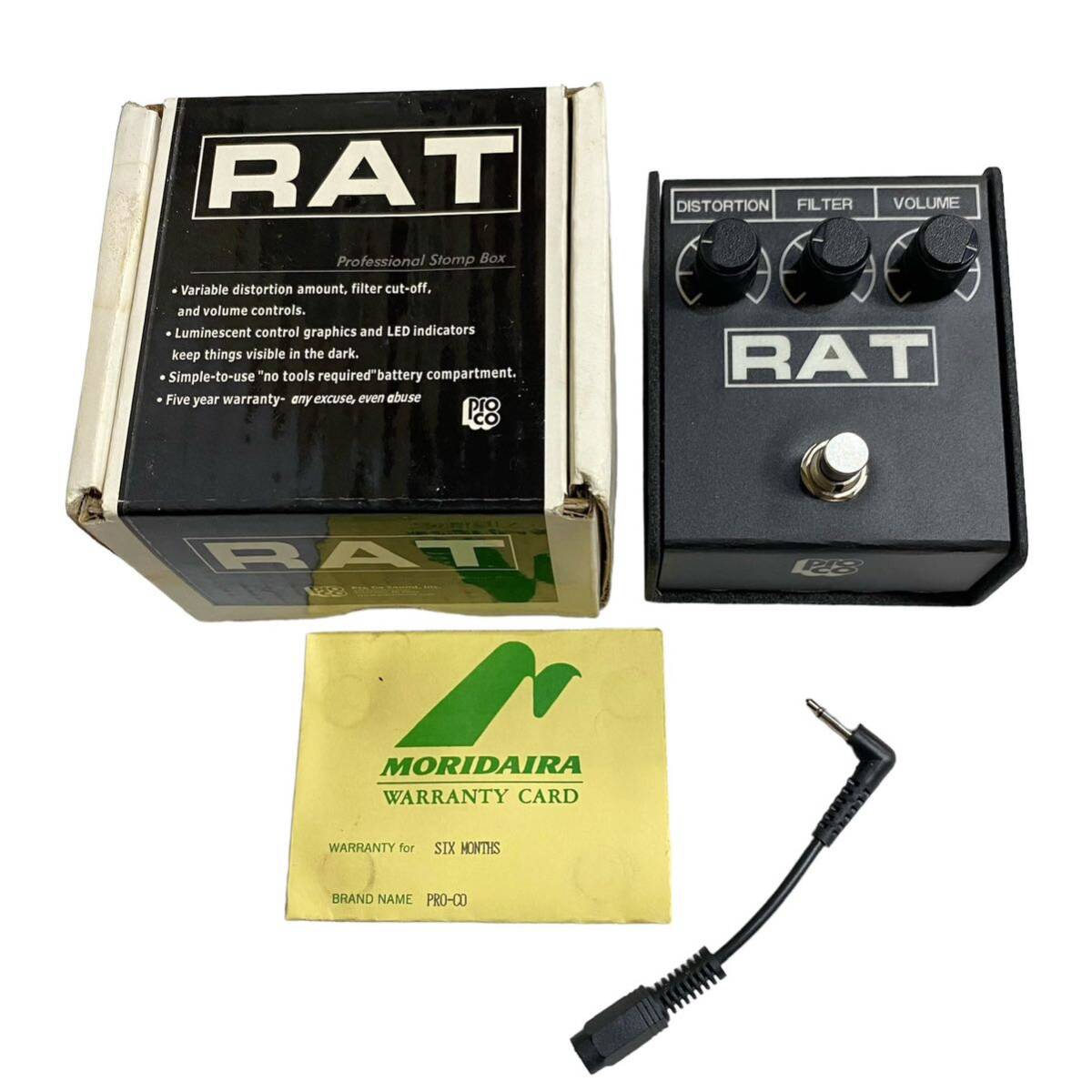 RAT PROCO ディストーション エフェクター ラット RT-298322 機材 器材 楽器_画像1