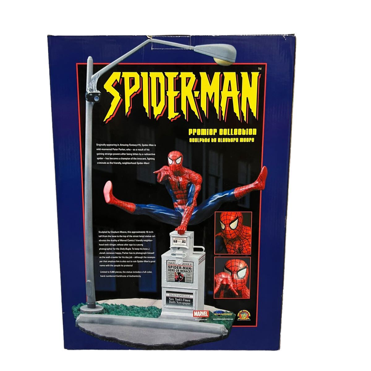 SPIDER-MAN Premier Collection MARVEL Spider-Man premium collection ma- bell unopened figure 