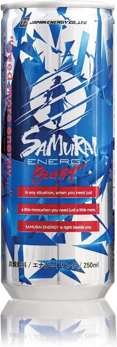 2箱 ジャパンエナジー SAMURAI ENERGY BURST サムライエナジーバースト 250ml×30本 エナジードリンク