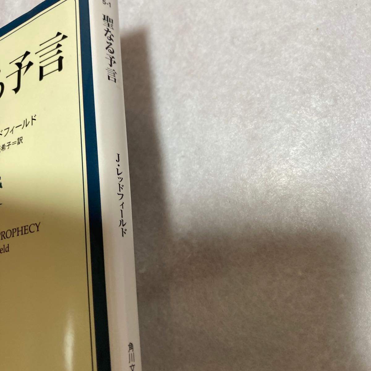 聖なる予言 （角川文庫ソフィア） ジェームズ・レッドフィールド／〔著〕　山川紘矢／訳　山川亜希子／訳