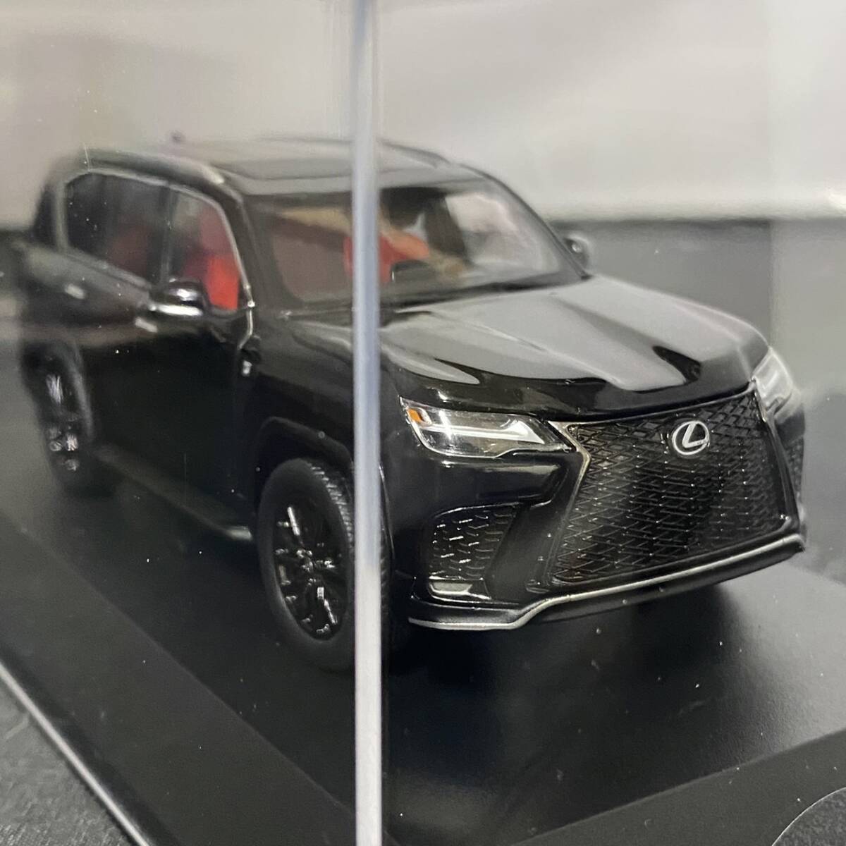 ◆◇京商 1/43 レクサス LX600 F SPORT 左ハンドル ブラック LEXUS 未開封品 Fスポーツ◇◆の画像8