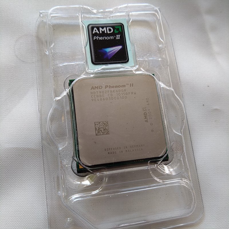 長期保管未使用 ●AMD PhenomⅡ● X6 1090T HDT90ZFBGRBOX 未チェック現状品の画像6