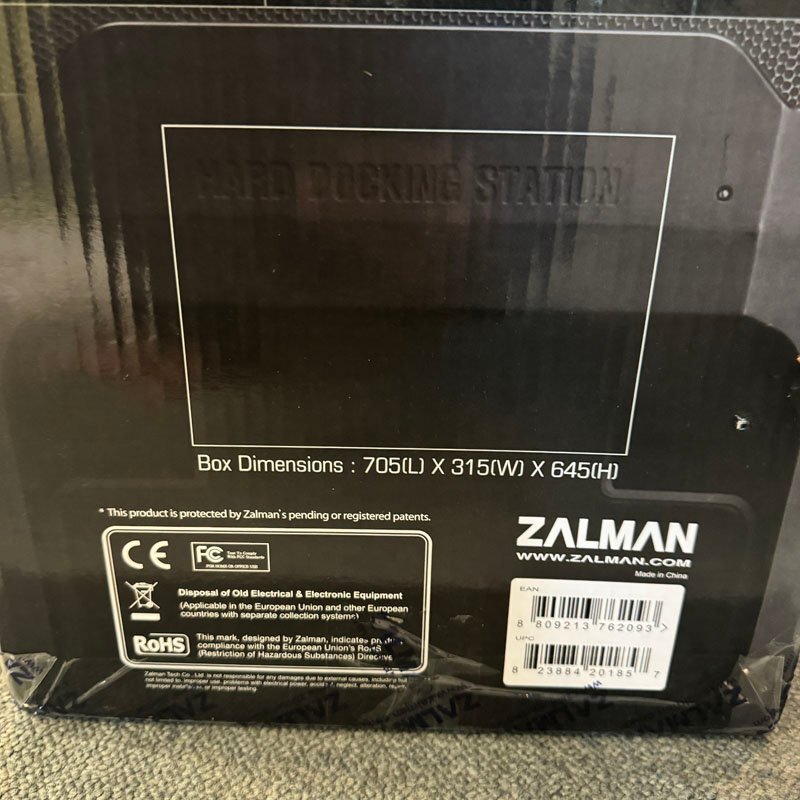 未使用保管品●ZALMAN ザルマン PCケース GS1200●ブラック デスクトップ PCパーツ フルタワー型 札幌_画像4