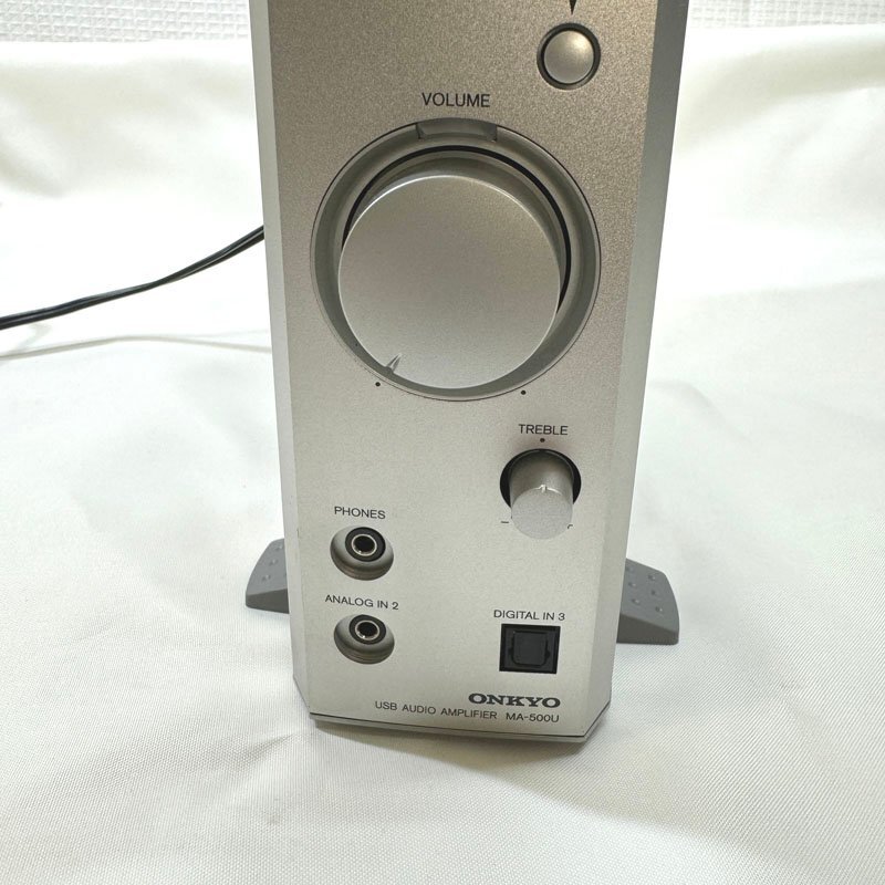 中古●ONKYO オンキョー USBオーディオアンプ MA-500U●2010年製 リモコンなし オーディオ機器 通電のみ確認 札幌_画像3