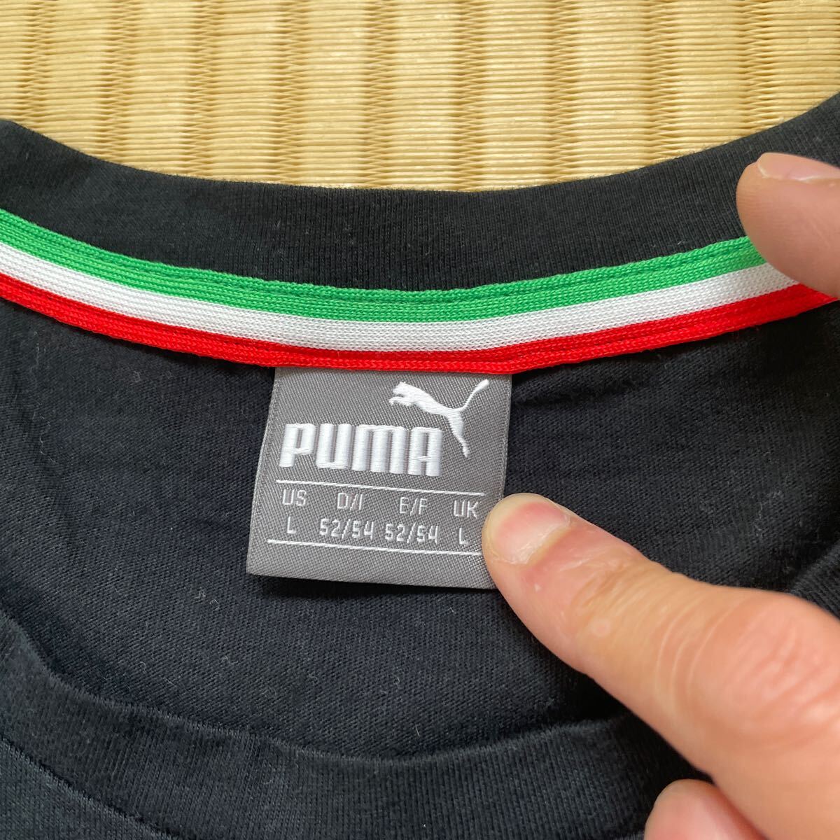 スクーデリアフェラーリ Tシャツ SCUDERIA FERRARI プーマ Scuderia Ferrari コラボTシャツ PUMA 半袖Tシャツ puma_画像2