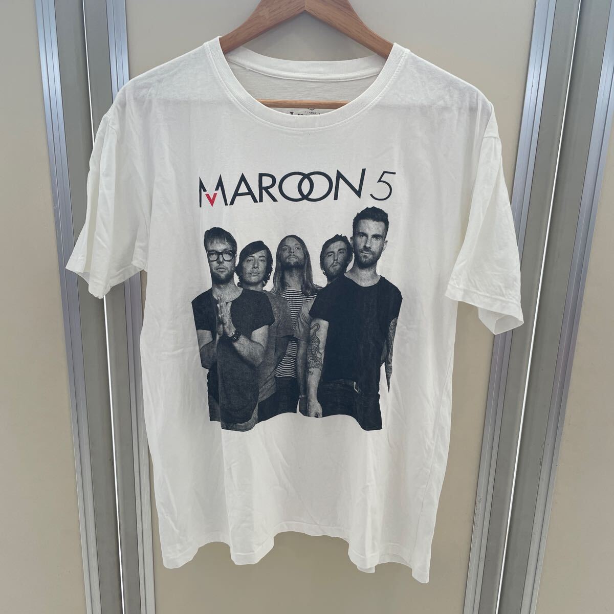 マルーン5 Tシャツ Maroon 5 バンドTシャツ マルーンファイヴ LECTRO GROUNDED 半袖Tシャツ MAROON5 バンT_画像1