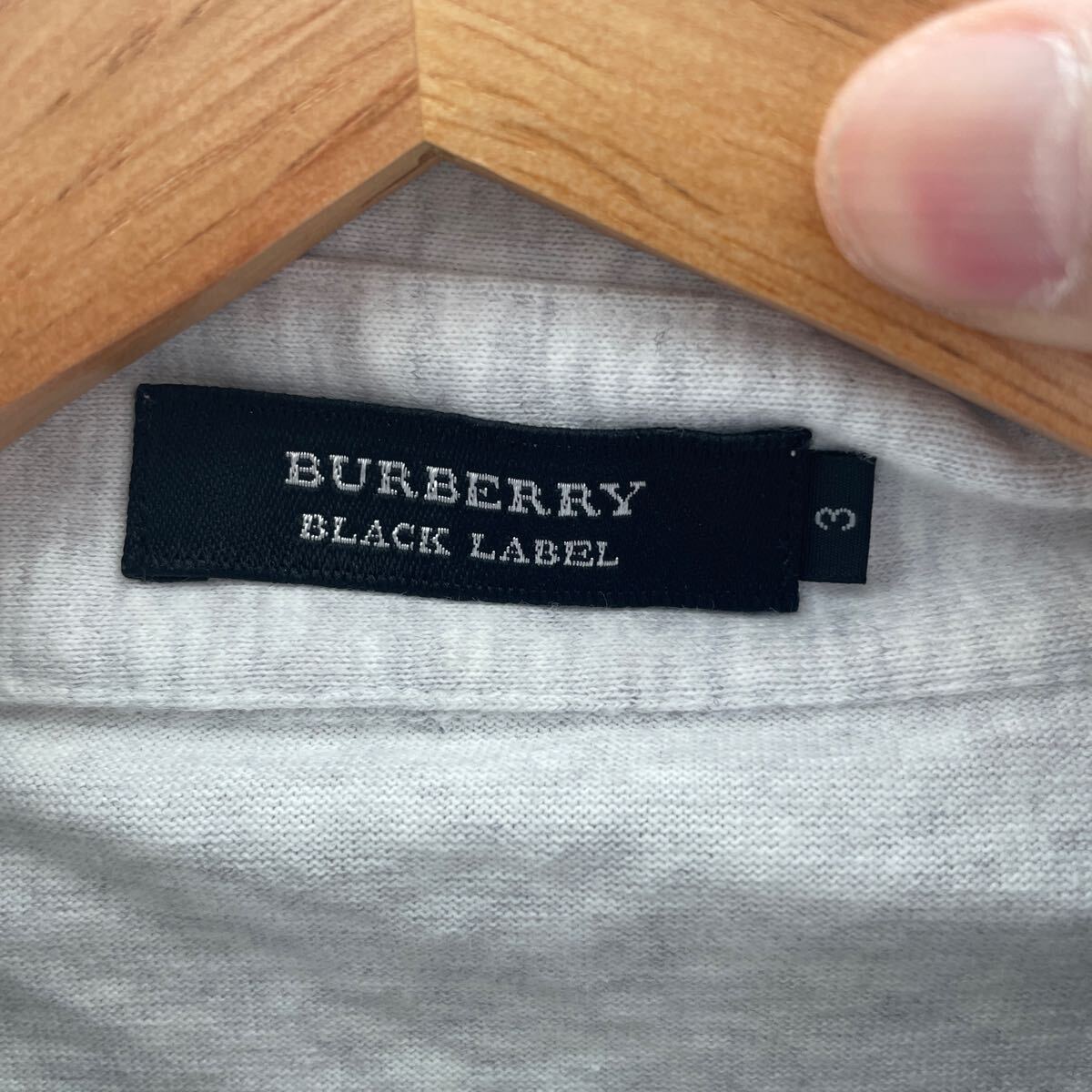 バーバリー ブラックレーベル ポロシャツ BURBERRY BLACK LABEL 半袖ポロTシャツ Burberry Black Label_画像3