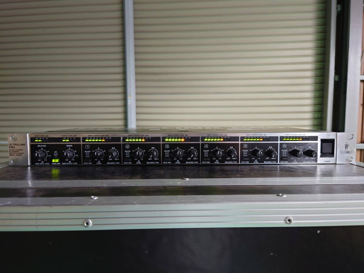 BEHRINGER ULTRALINK PRO MX882 ベリンガー スプリッター・ミキサー 中古完動品_画像8