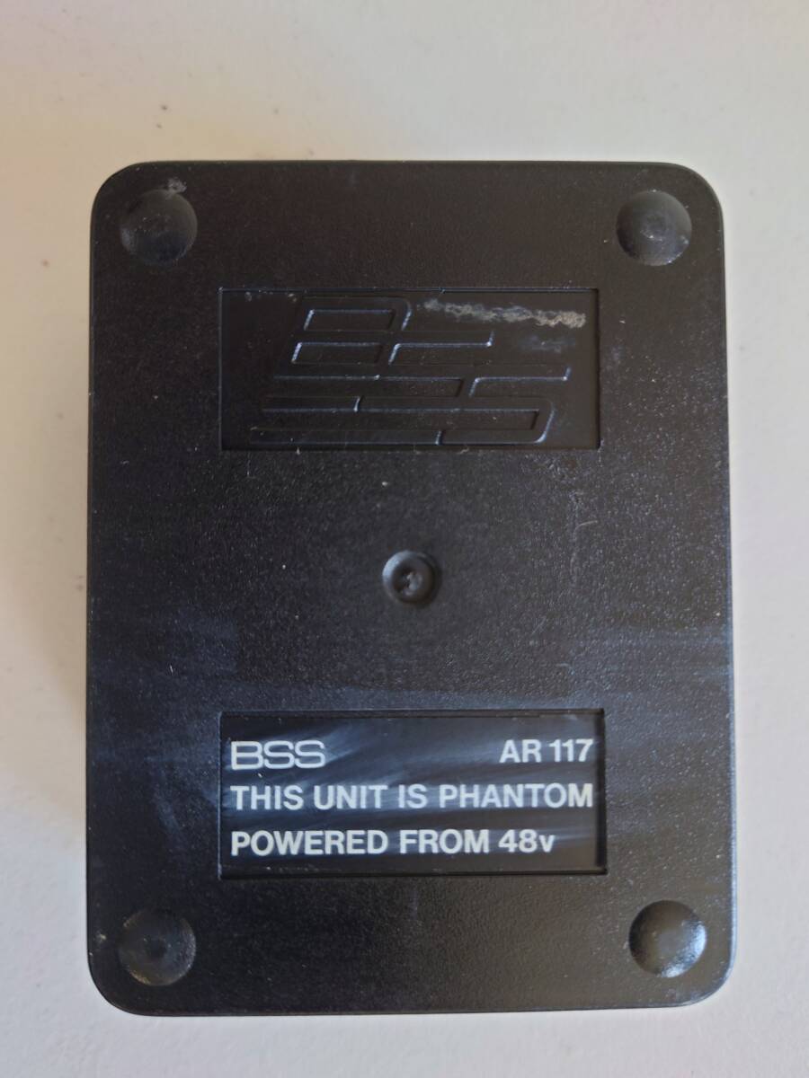 BSS AR116/AR117 D.I. BOX 美品　ファンタム電源　ダイレクトボックス　DIボックス DI BOX 中古完動品　_画像2