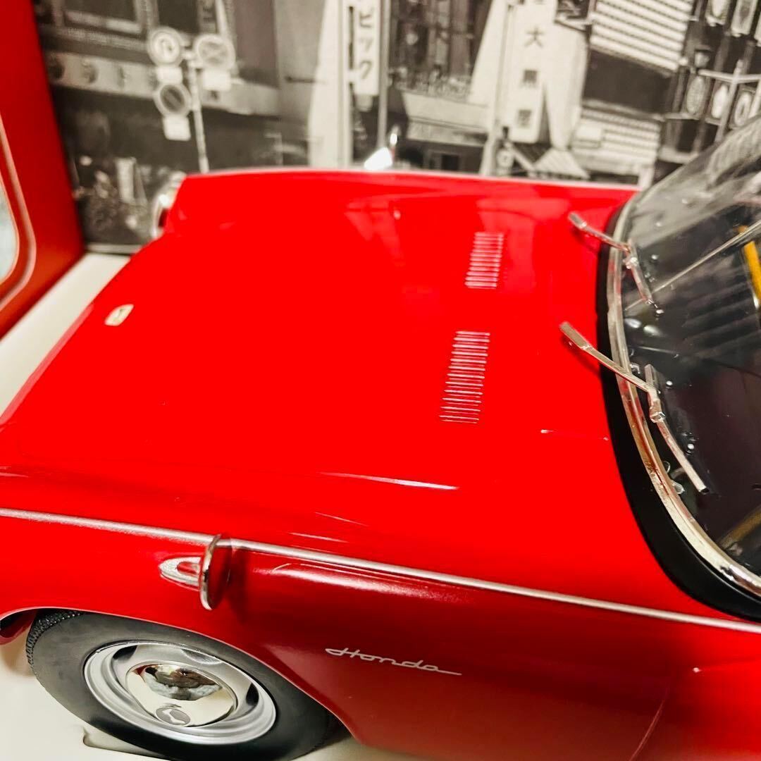 HONDA ホンダ S500ラジコンキャンペーン懸賞非売品 動作品 レッド 赤 ラジコン 模型 置物 非売品 1円 1スタ 1/10 オープンカーの画像4